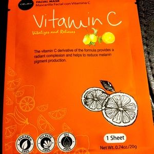 Celavi- Vitamin C vitalizes ,relieves facial mask